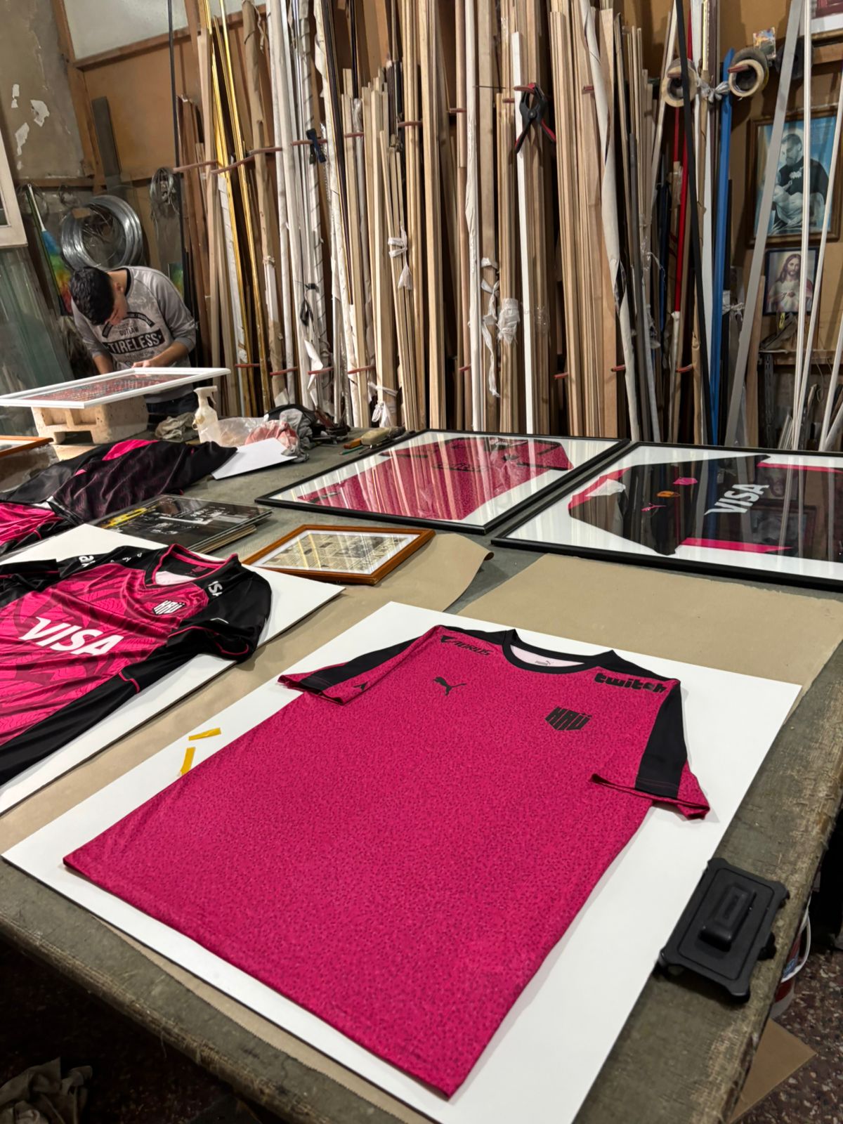 Trabajos de marquetería